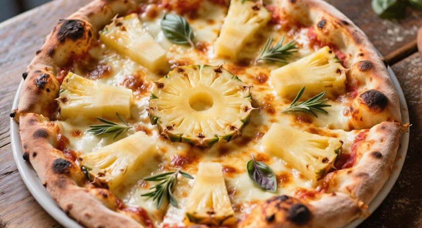 Best pizza in the world: The pineapple pizza - Featured Image